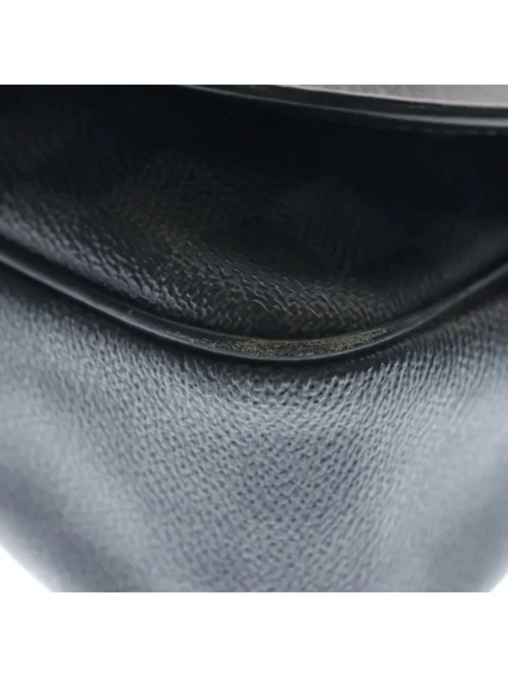 Louis Vuitton Damier Graphite Daniel GM Shoulder Bag Black Leather Silver